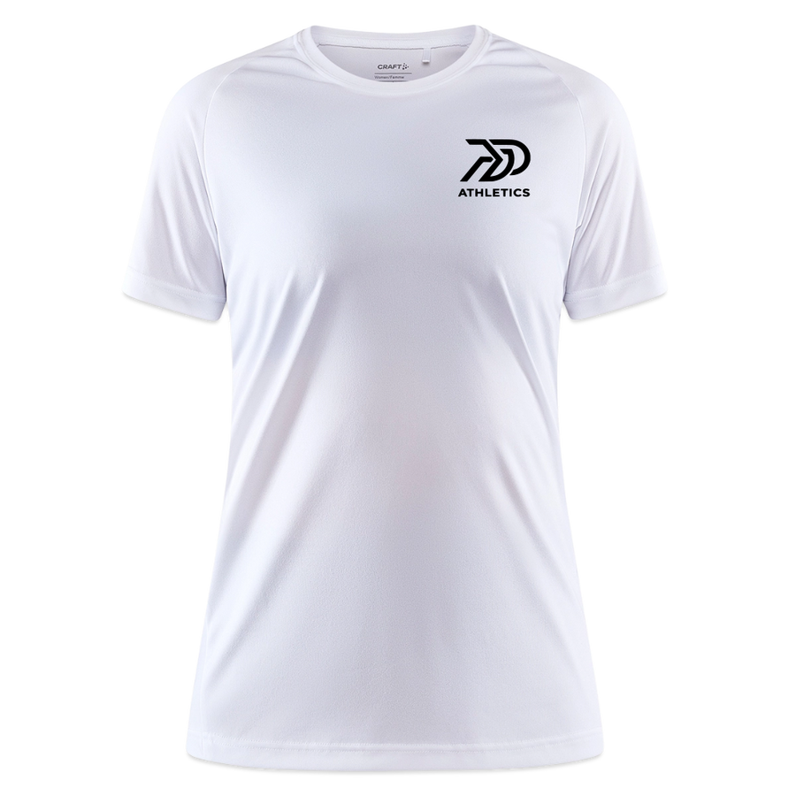 PGO Athletics Women Basic T-Shirt White - white